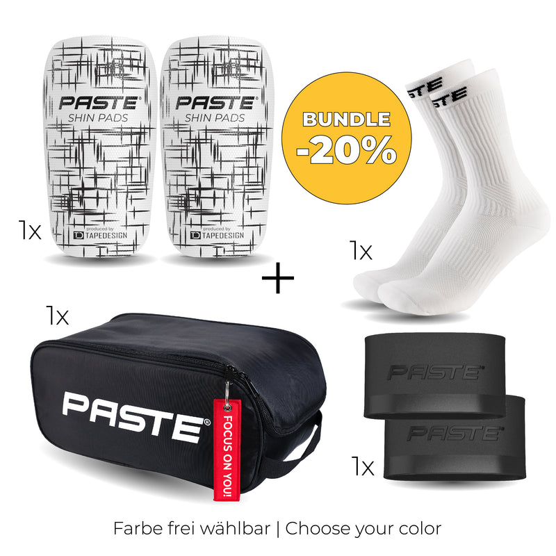 PASTE Set - Performance Socks, Grip Tapes, Shin Guards, Shoe Bag