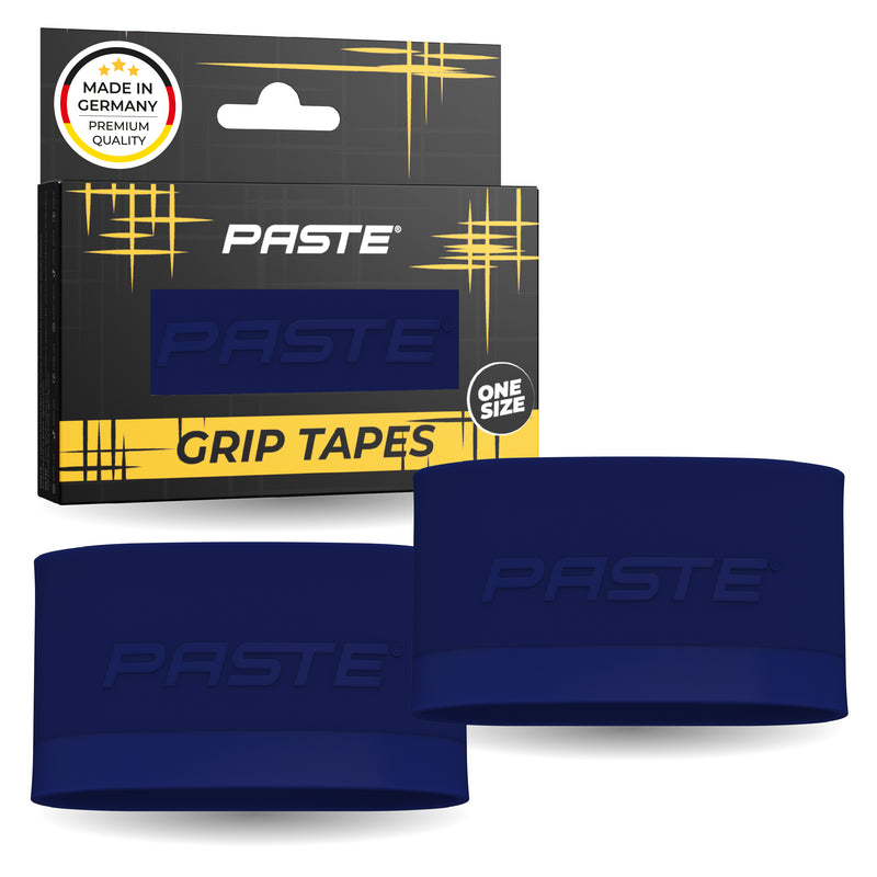 PASTE® Reggi parastinchi da calcio per uomo in silicone - Blu Navy